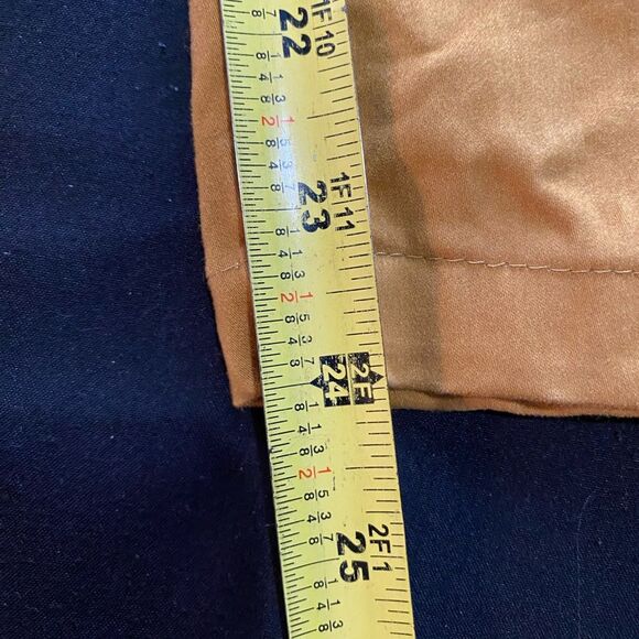 LOFT Sz 25 (0) Women’s Soft Brushed Mustard Ankle Pants, Boho, Indie, ub1-25 - Picture 9 of 10